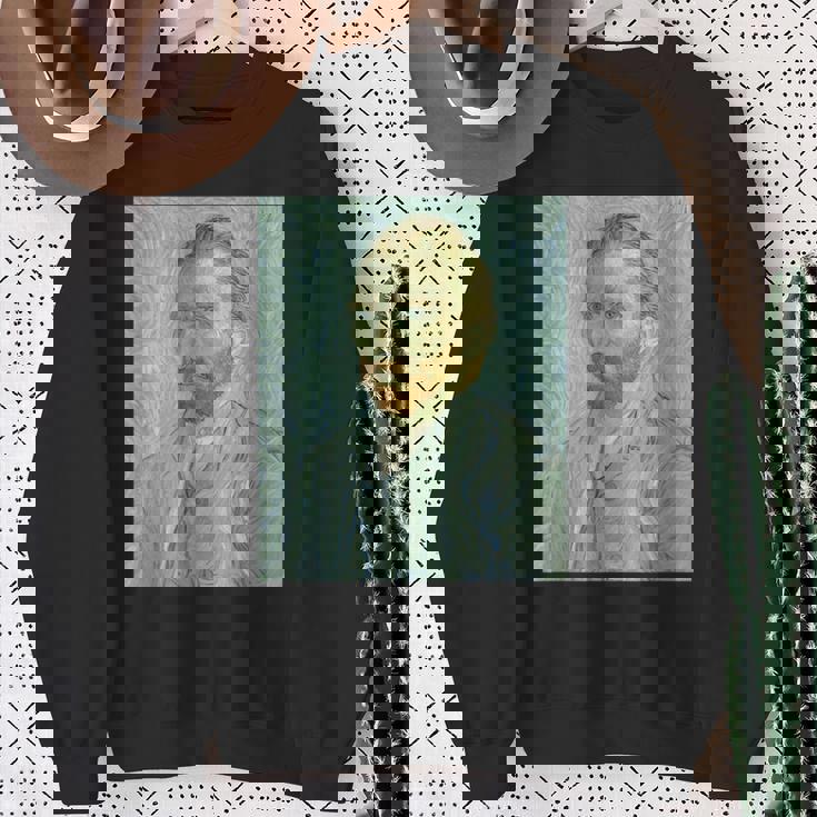 ヴァンゴッホ自画像＃4芸術家のための芸術 スウェットシャツ 年配の女性への贈り物