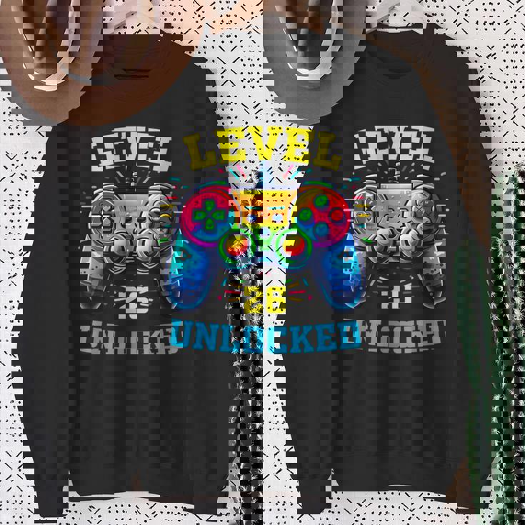 ヴィンテージ 26歳の誕生日 ゲーマー 26歳のギフト 26歳の誕生日 スウェットシャツ 年配の女性への贈り物