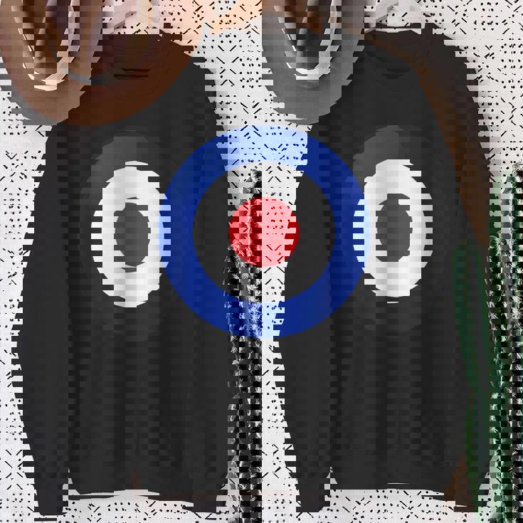 ヴィンテージ イギリス Raf Mod Bullseye レトロ シンボル ラウンデル ターゲット スウェットシャツ 年配の女性への贈り物