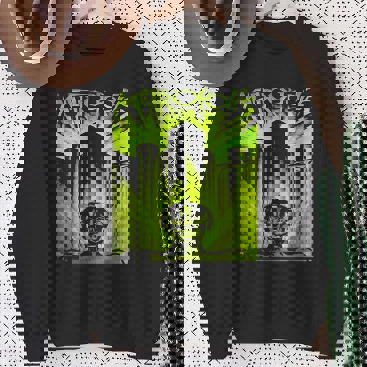 ヴィンテージ オタク メトロポリスf映画 科学教師 オタク スウェットシャツ 年配の女性への贈り物