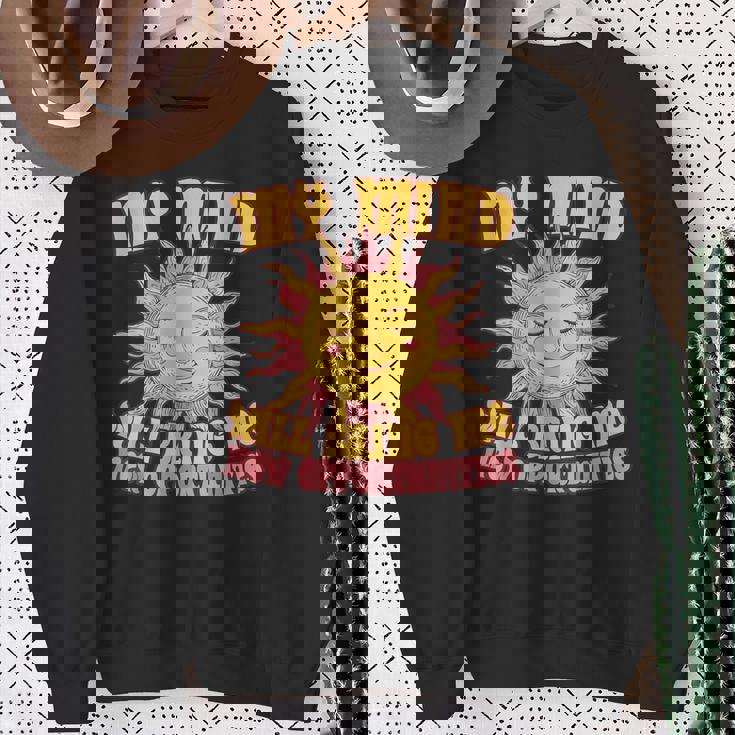 ヴィンテージ 太陽 天体 マニフェスト アトラクション 心の機会 スウェットシャツ 年配の女性への贈り物