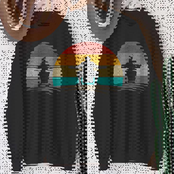 ヴィンテージ 相撲 レスラー レトロ 70年代 アンティーク調 相撲愛好家 スウェットシャツ 年配の女性への贈り物