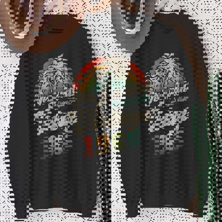 ヴィンテージ1965バースデー60年パームツリー スウェットシャツ 年配の女性への贈り物