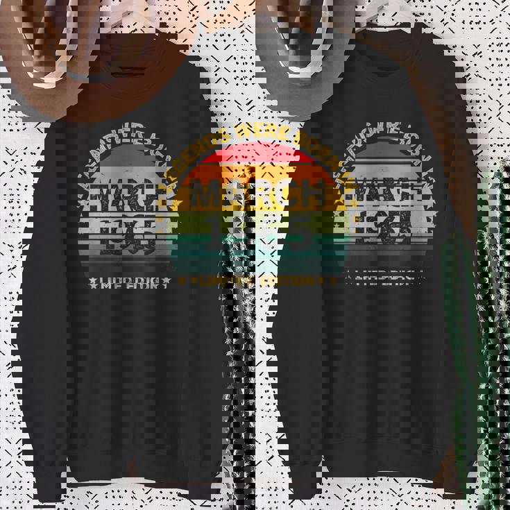 ヴィンテージ60歳の誕生日レジェンドは1965年3月に誕生しました。 スウェットシャツ 年配の女性への贈り物