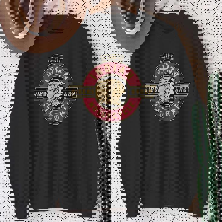 ヴィンテージインディアンライダーズグループ スウェットシャツ 年配の女性への贈り物