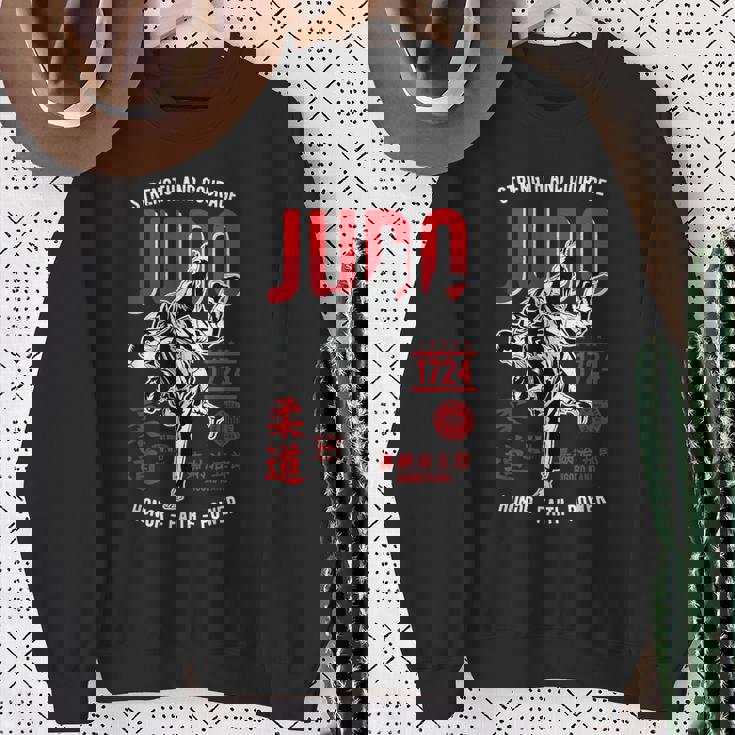 ヴィンテージカー 柔道 柔術 格闘技 総合格闘技 トレーニング スウェットシャツ 年配の女性への贈り物