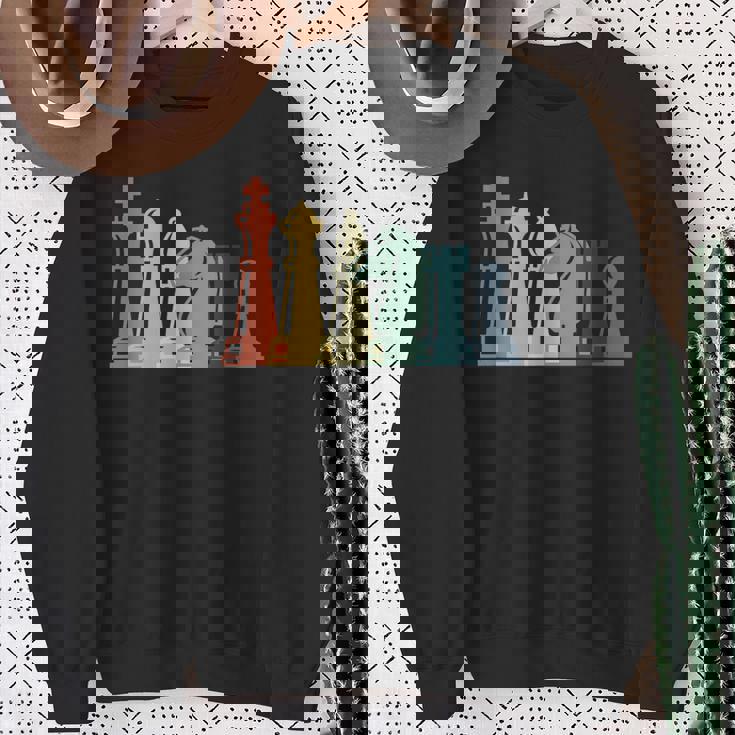 ヴィンテージチェスtシャツ レトロチェスデザイン チェスピース スウェットシャツ 年配の女性への贈り物