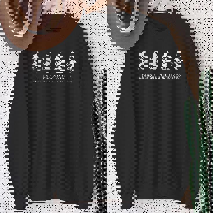 丸目とは違うのだよ スウェットシャツ 年配の女性への贈り物