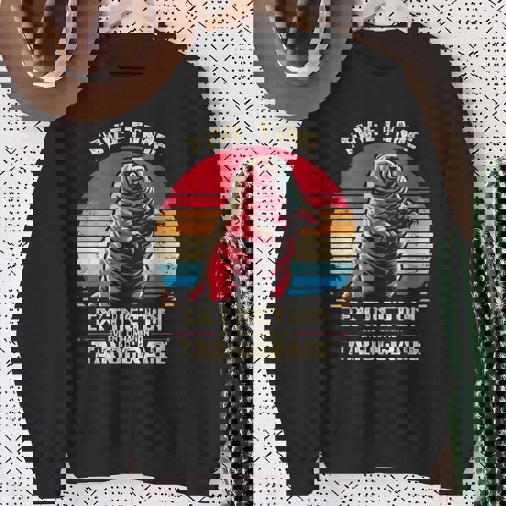 五度絶滅イベントチャンピオン クマムシ生物学者 スウェットシャツ 年配の女性への贈り物