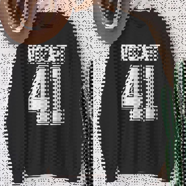 交響曲 作曲家 モーツァルト 41 交響曲 スウェットシャツ 年配の女性への贈り物