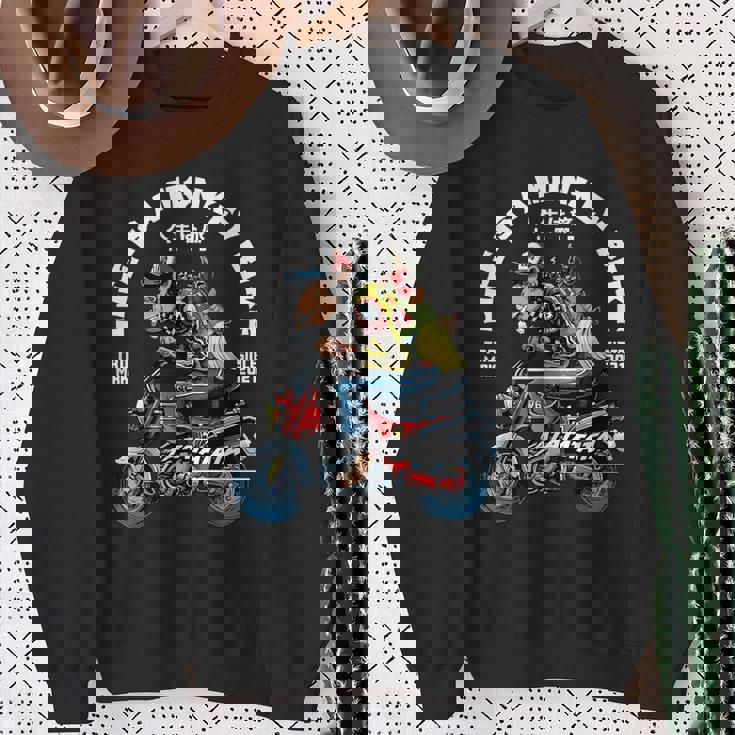 人生はモンキーバイク スウェットシャツ 年配の女性への贈り物