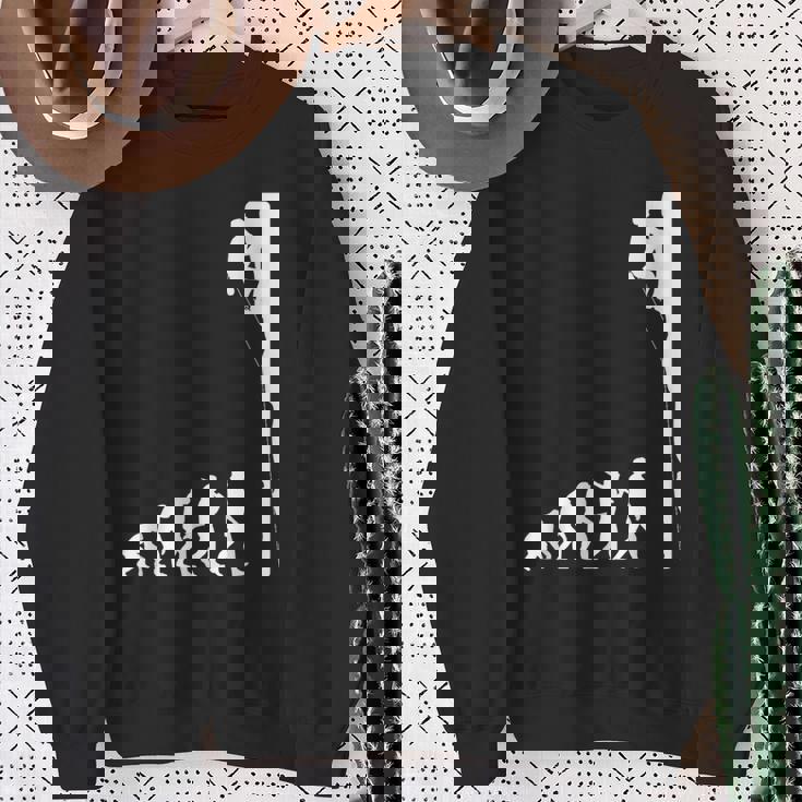 人類の進化 ロッククライミング エイドクライミング フリークライミング アルパインクライミング 登攀 登山 ボルダリング スウェットシャツ 年配の女性への贈り物