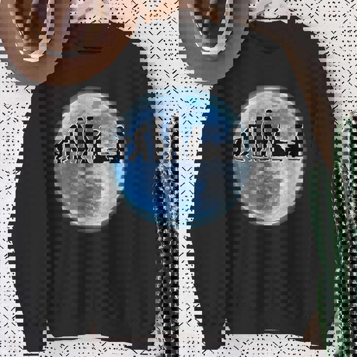 人類の進化 将棋 囲碁 おもしろ グッズ 服 面白いtシャツ 面白い ネタ メンズ スウェットシャツ 年配の女性への贈り物