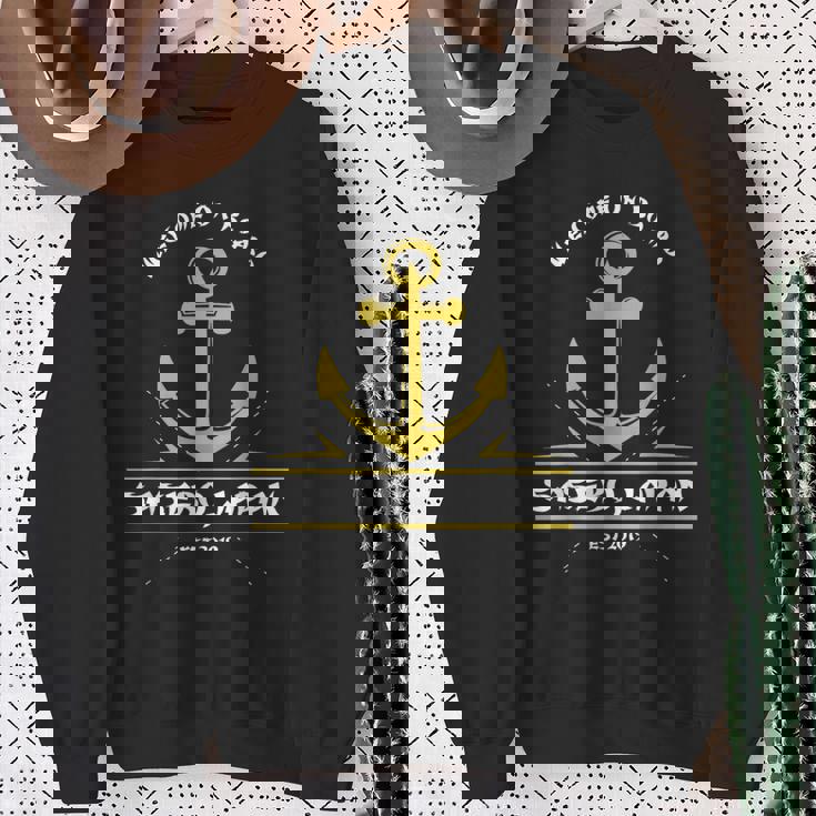 佐世保日本海軍。 スウェットシャツ 年配の女性への贈り物