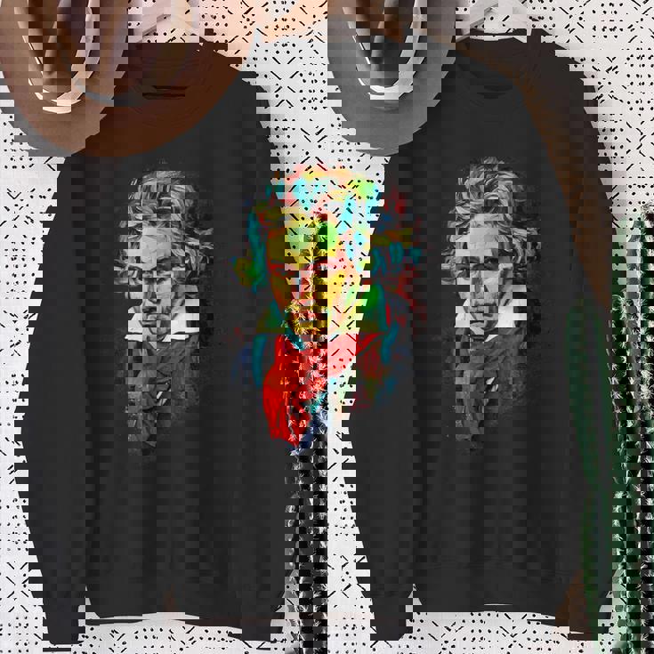 作曲家 ピアノ奏者 クラシック音楽 ベートーヴェン スウェットシャツ 年配の女性への贈り物