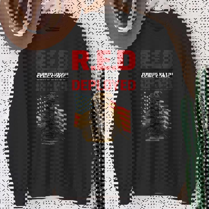 全員がデプロイされたことを記憶する スウェットシャツ 年配の女性への贈り物