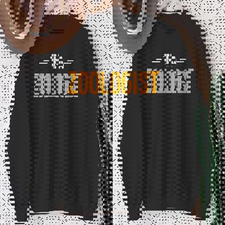 動物学者 動物愛好家 野生動物 生物学者 科学者 動物学 スウェットシャツ 年配の女性への贈り物