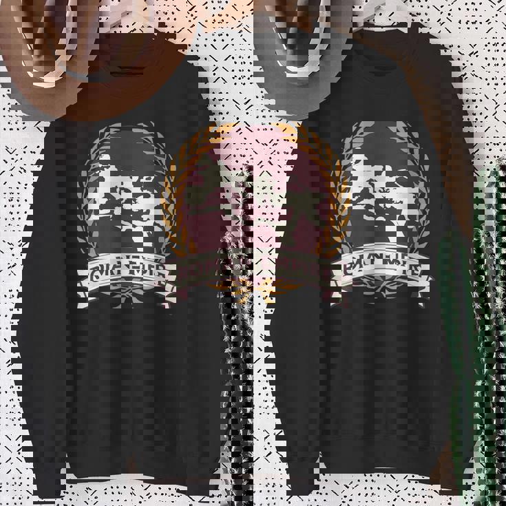 古代ローマのローマ帝国領土 スウェットシャツ 年配の女性への贈り物