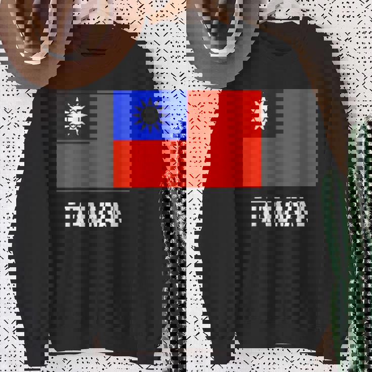 台湾 台湾の国旗 スウェットシャツ 年配の女性への贈り物