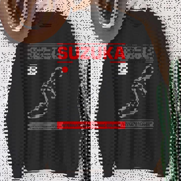 名サーキット概要 鈴鹿トラックレースファンカーレース スウェットシャツ 年配の女性への贈り物