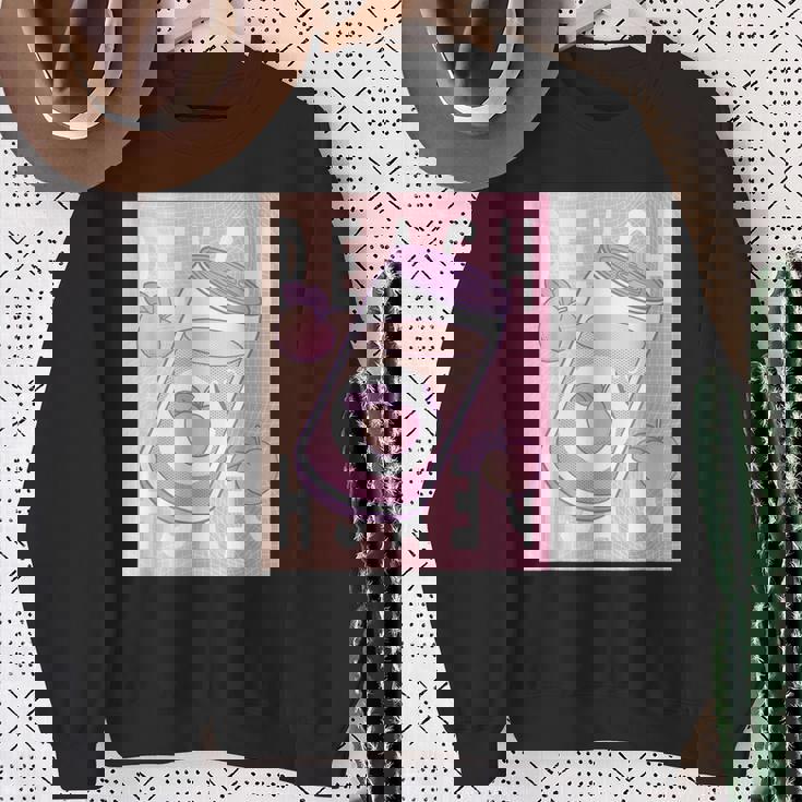 和桃アルコールソフトドリンク 桃 スウェットシャツ 年配の女性への贈り物