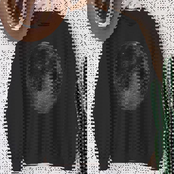 地球からの月 スウェットシャツ 年配の女性への贈り物