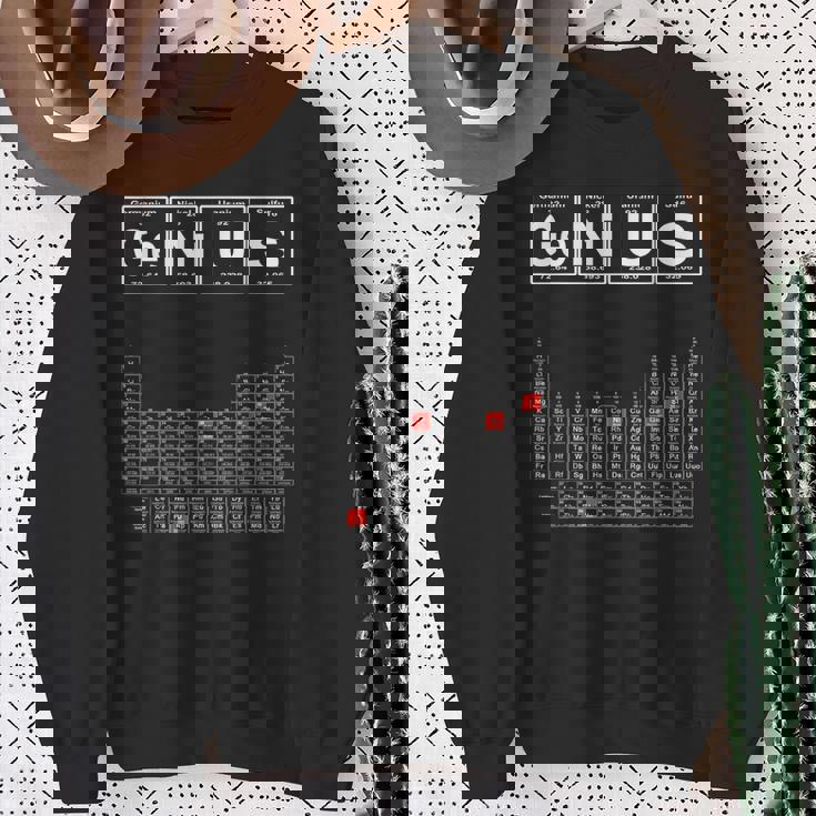 天才周期表tシャツ 天才tシャツ スウェットシャツ 年配の女性への贈り物