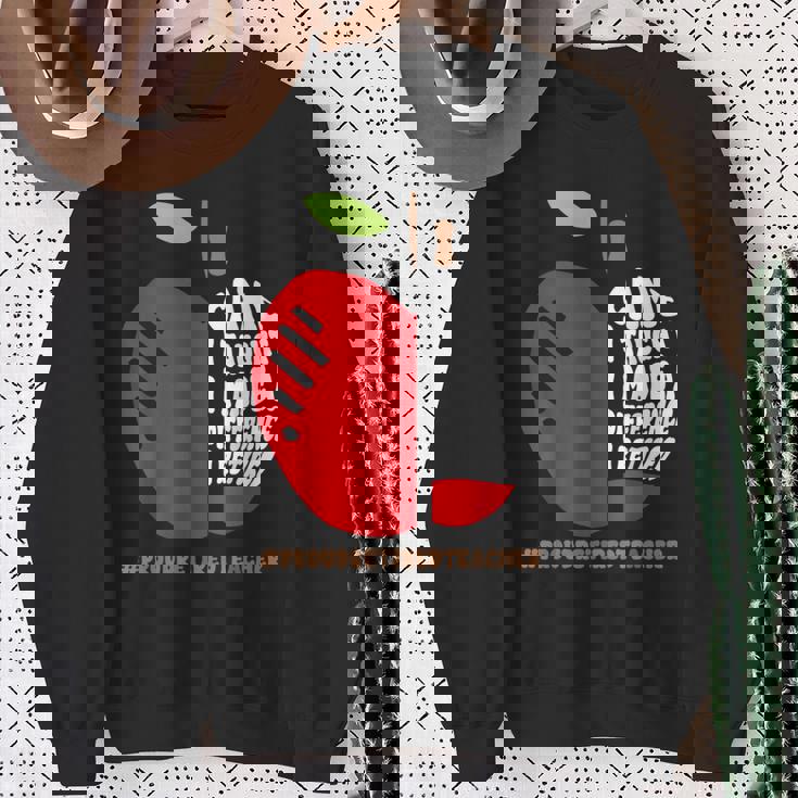 定年退職 教師人生 私は来た 教えられた 愛された 可笑しな定年退職 スウェットシャツ 年配の女性への贈り物