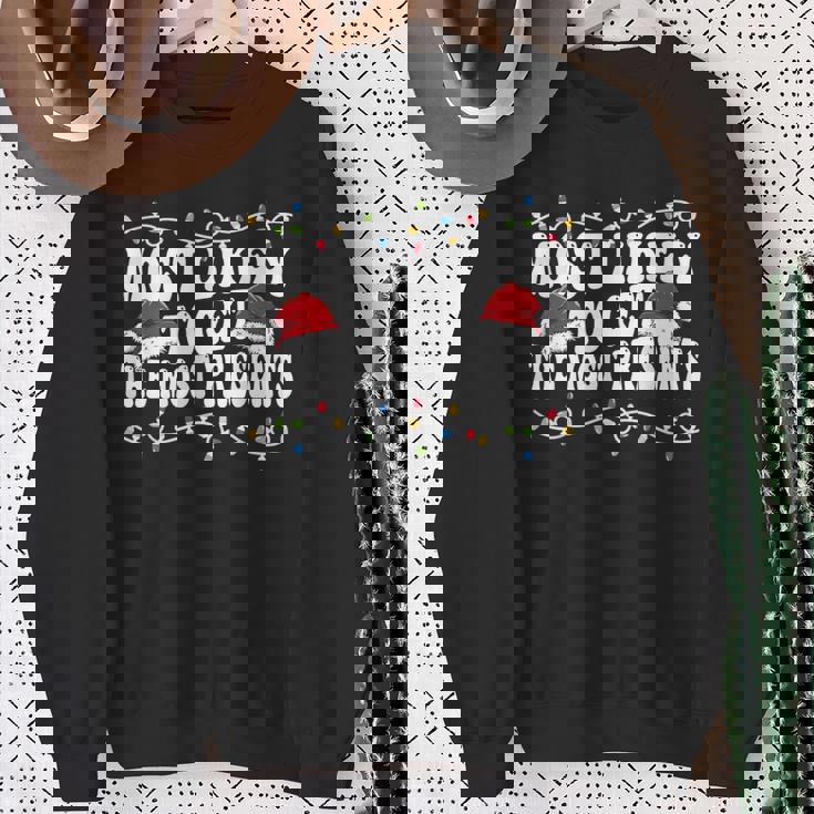 家族のクリスマスにマッチするプレゼントを最も多く手に入れる可能性が最も高いです。 スウェットシャツ 年配の女性への贈り物