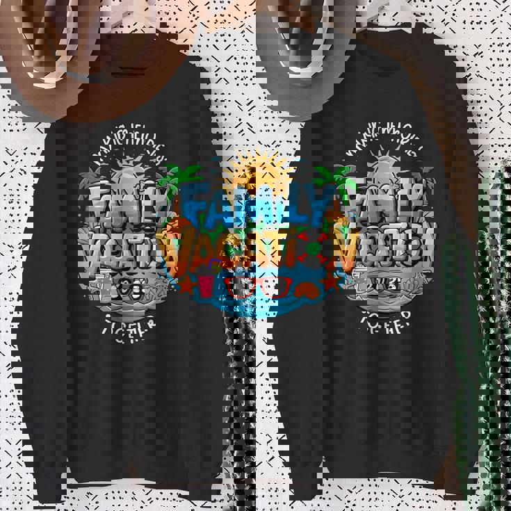 家族旅行2025 一緒に思い出を作る 夏 スウェットシャツ 年配の女性への贈り物