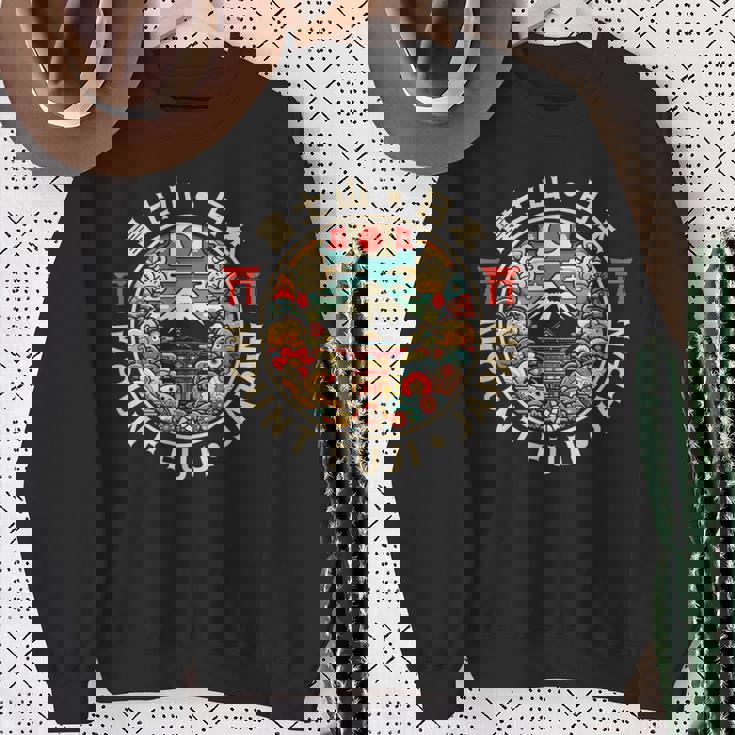 富士山 日本土産 日本の漢字 富士山 お土産 スウェットシャツ 年配の女性への贈り物