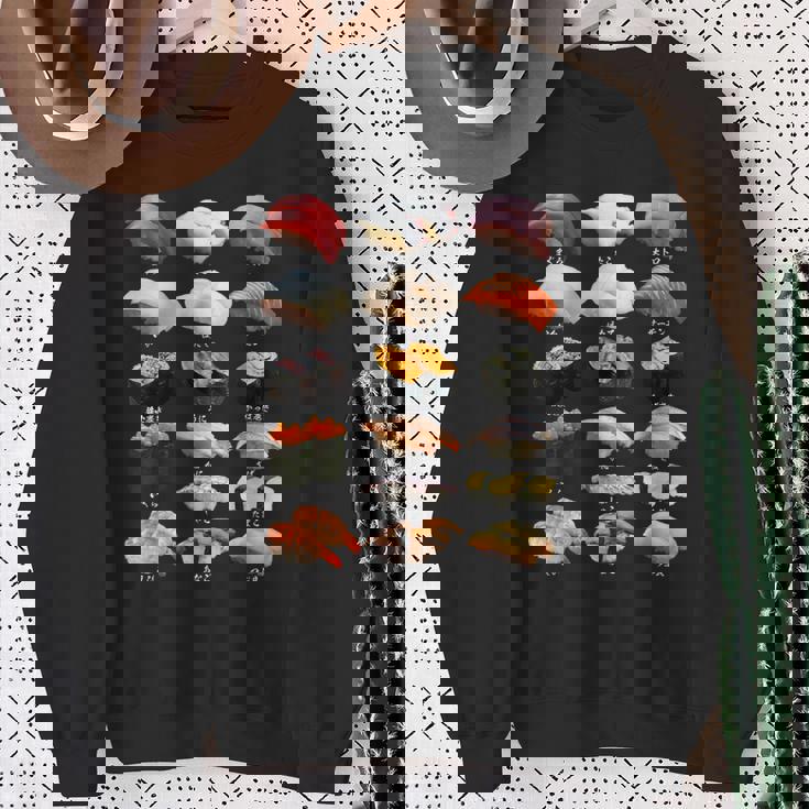 寿司 ネタ 面白いtシャツ おもしろ 食べ物 文字入り メンズ 面白い 服 オリジナル グッズ 文字tシャツ プレゼント スウェットシャツ 年配の女性への贈り物