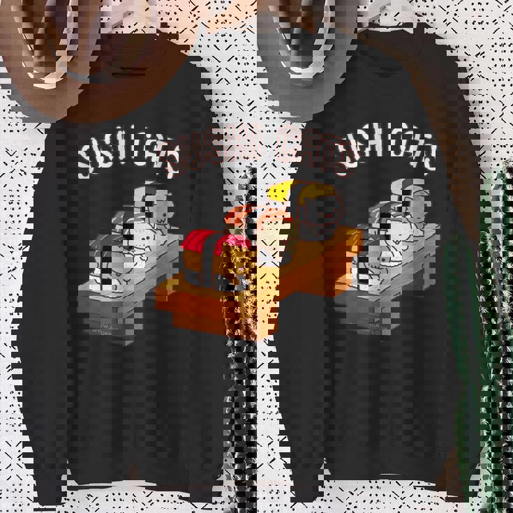 寿司猫 まぐろ 酒たまご スウェットシャツ 年配の女性への贈り物