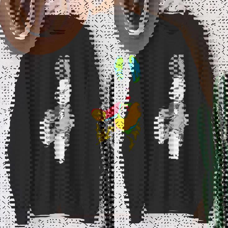 小さめうさぎ星人 Yunaカラー スウェットシャツ 年配の女性への贈り物