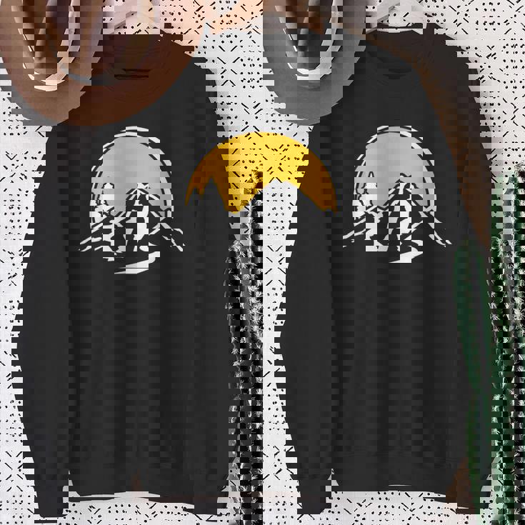 山の日 スウェットシャツ 年配の女性への贈り物