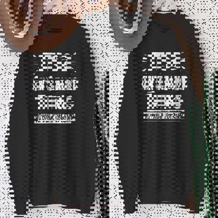 巨大サンショウウオのこと 理解できないアニナル愛好家 スウェットシャツ 年配の女性への贈り物