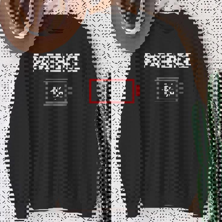 忍耐 1 スウェットシャツ 年配の女性への贈り物