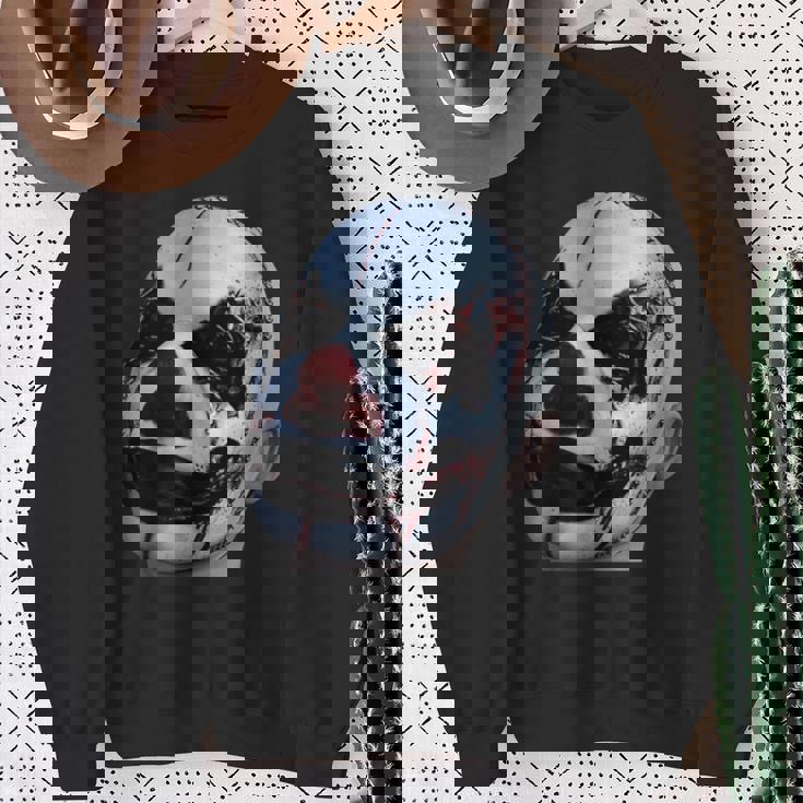 怖い顔 スウェットシャツ 年配の女性への贈り物