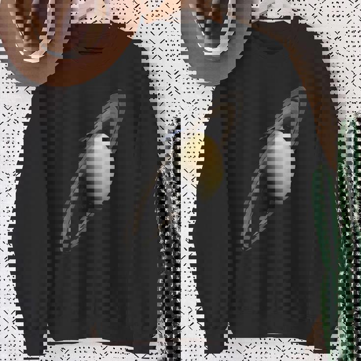 惑星 土星 太陽系 惑星 天文学 科学 スウェットシャツ 年配の女性への贈り物