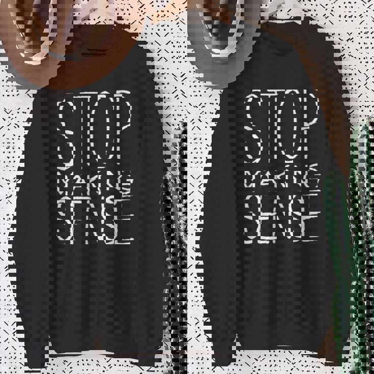 意味をなすのをやめて スウェットシャツ 年配の女性への贈り物