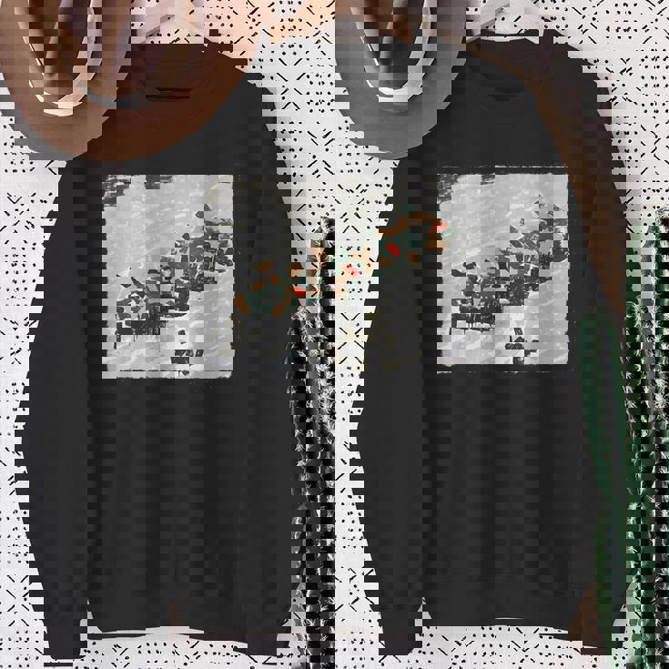 戦車男天安門広場民主主義抗議中国1989年 スウェットシャツ 年配の女性への贈り物