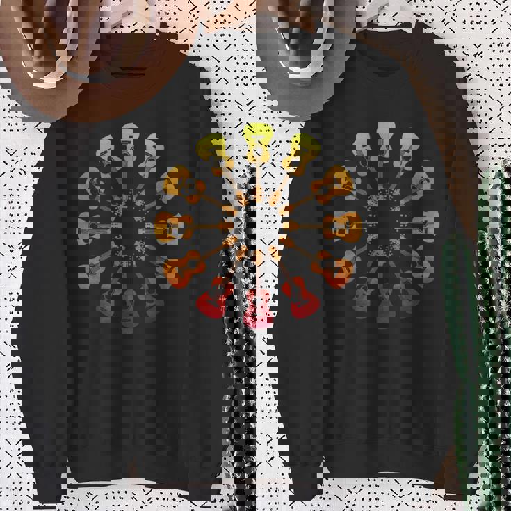 新しいアコースティックギターピックギターギフト愛音楽男性ギター スウェットシャツ 年配の女性への贈り物