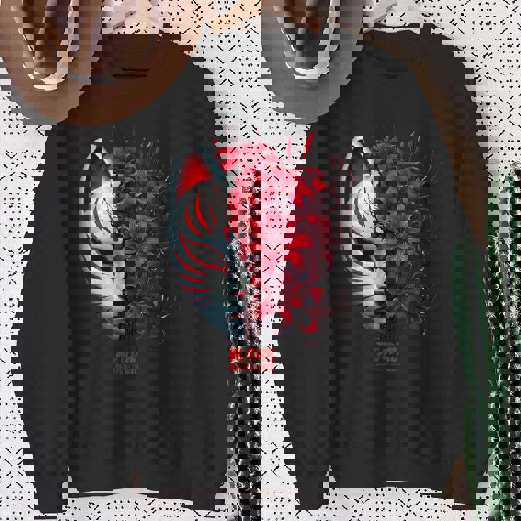 日本の百合 アニメ 花 蜘蛛 恋人 美学 オタク スウェットシャツ 年配の女性への贈り物