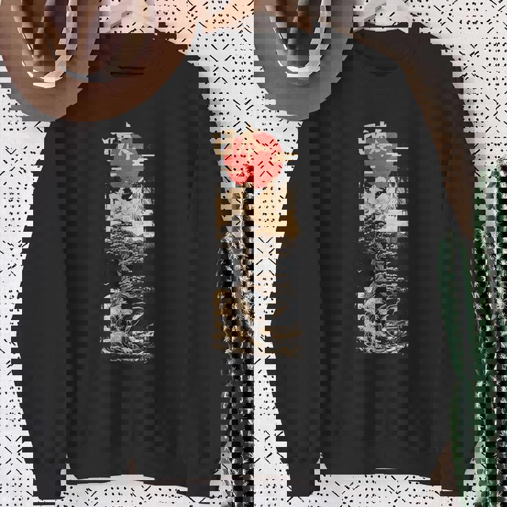 日本レトロヴェイパーウェイブ In Japan Grunge 90年代美学 スウェットシャツ 年配の女性への贈り物