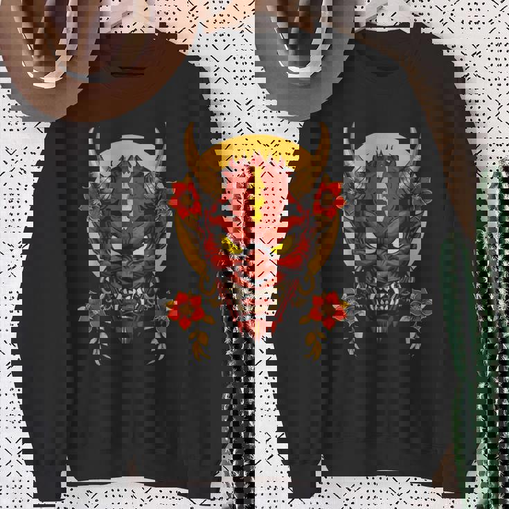 日本伝統マスク 歌舞伎 仮面 サムライマスク 東京 スウェットシャツ 年配の女性への贈り物