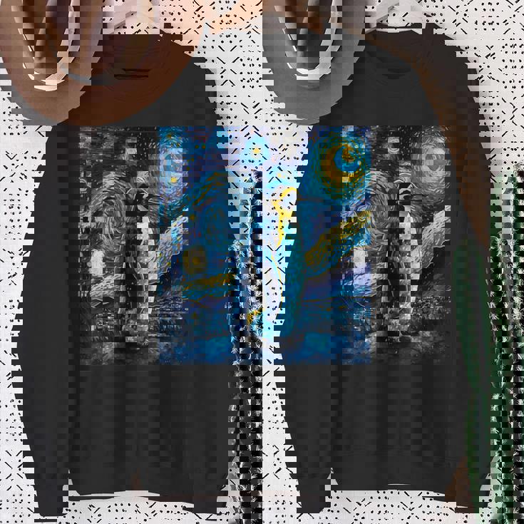 星月夜 ヴィンセント・ヴァン・ゴッホ 絵画 ペンギン スウェットシャツ 年配の女性への贈り物