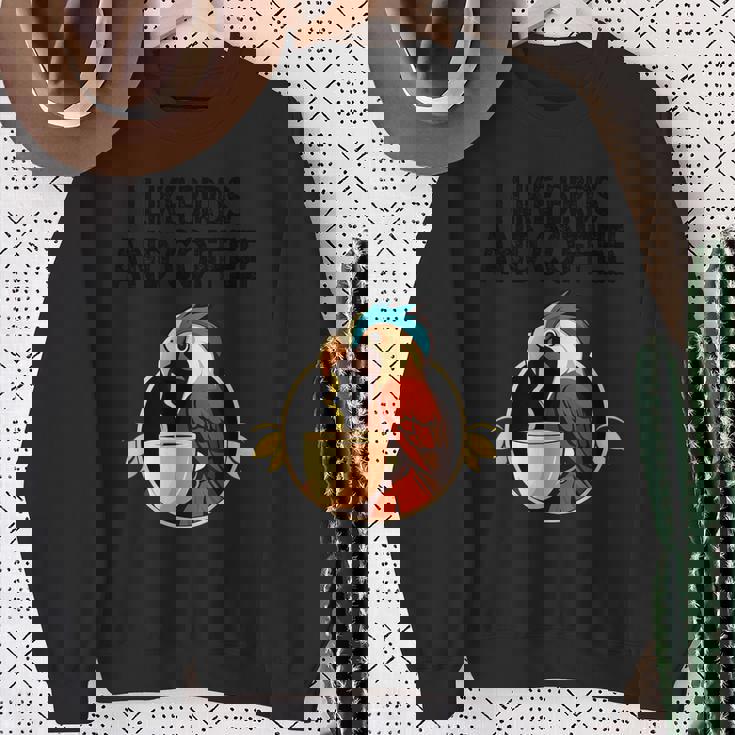 最高のバードアート メンズ レディース バードウォッチャー スウェットシャツ 年配の女性への贈り物