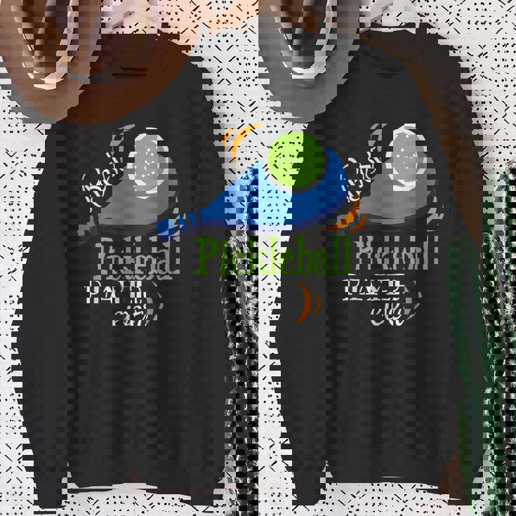 最高のピックルボール選手シャツ 面白いスポーツゲーム ピックルボール スウェットシャツ 年配の女性への贈り物