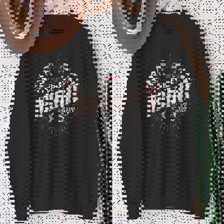 最高のメカニック修理 スウェットシャツ 年配の女性への贈り物