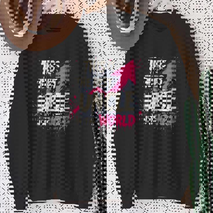 最高の叔父デザイン スウェットシャツ 年配の女性への贈り物